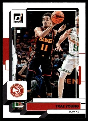 Trae Young 2022-23 Donruss #59 Atlanta Hawks 33031 Basketball Card