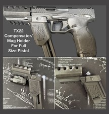 Taurus Tx22 Compensator Magazine Holder Only Not A Grip For Full Size Pistol Taurus Tx22 Compensator Magazine Holder Only Not A Grip For Full Size Pistol