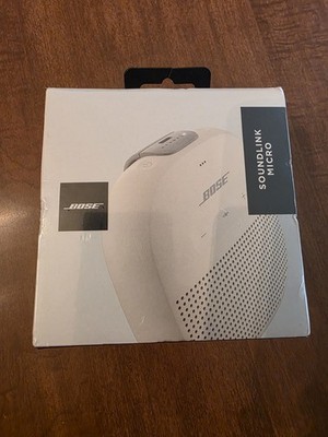 Bose SoundLink Micro Portable Bluetooth Speaker - White Smoke SEALED