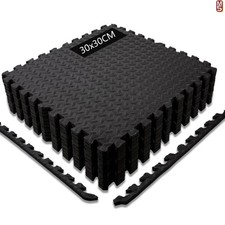 Tappeto Puzzle Fitness 20pz 30x30cm Tatami Palestra EVA Antitrauma