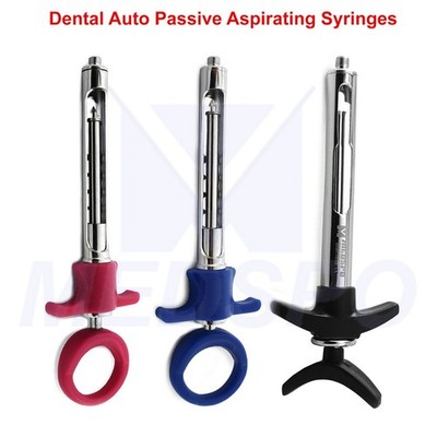 Dental Anesthesia Syringe Self Aspirating Anesthetic Cartridge Injection Dentist