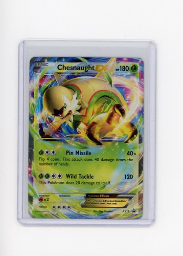 2014 XY18 Chesnaught EX Black Star Promo Holo HP