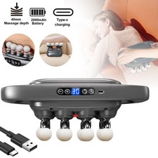 16 Head Muscle Massager Gun Neck Shoulder Waist Fascia Massage Body Relax Therap