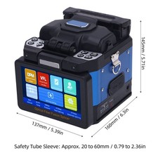 Fiber Splicer 5in Kapazitiver Touchscreen 6 Motoren Automatischer Fiber