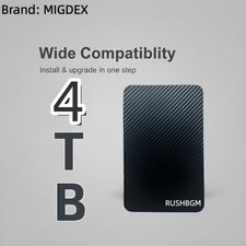 4TB High-Speed Portable External Hard Drive, USB 3.0 Suitable for PC, Laptop