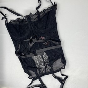 Agent Provocateur Love Black Basque 36DD NWT $490