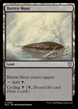 Barren Moor 0292 Near Mint BLC Commander: Bloomburrow MTG Magic