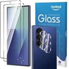 Natbok 2 2 Pack for Samsung Galaxy Z Fold 7 Screen Protector with Transparent