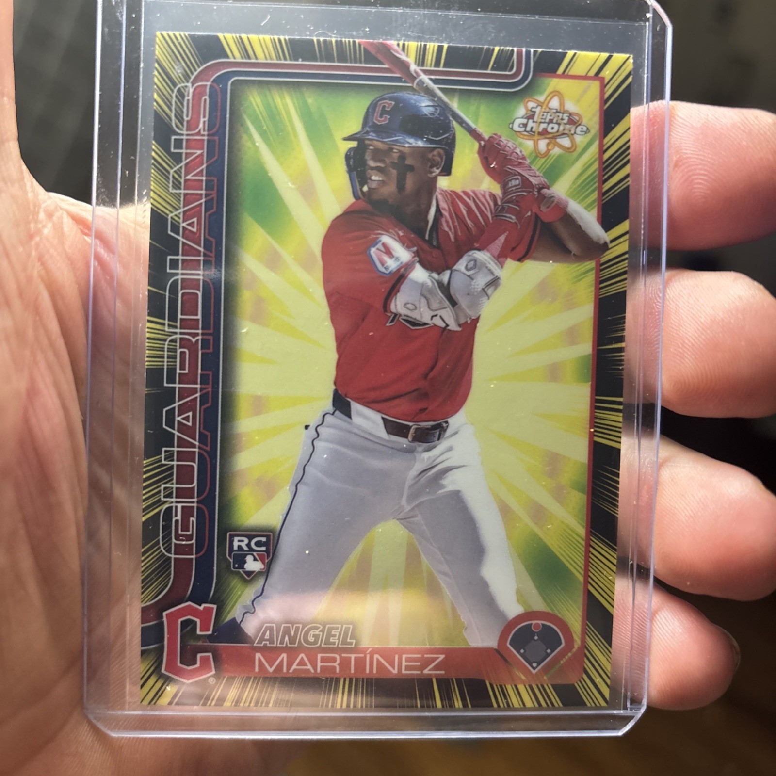 2025 Topps Chrome Angel Martinez #RR-18 Radiating Rookie RC Guardians