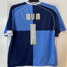 MOTHERS DAY Wycombe Wanderers 2005/2007 Home Shirt- Prostar- Size XL with MUM 1 