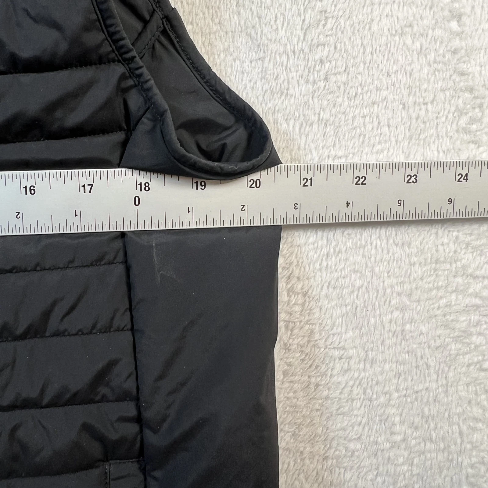 Greyson Vest Mens Medium Black Quilted Full Zip Penske Autosport Formula E image 3