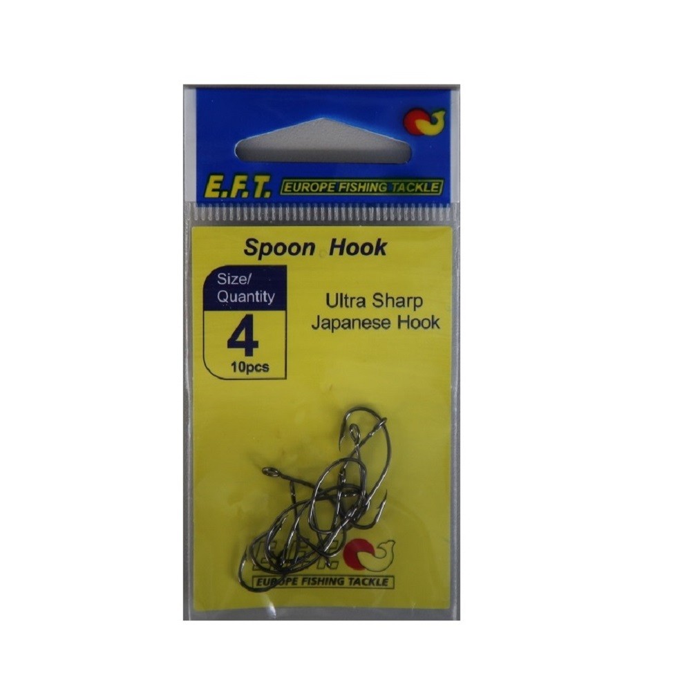 Рыболовные крючки для ловли форели Spoonhaken 10 штук для ловли форели 1990₽