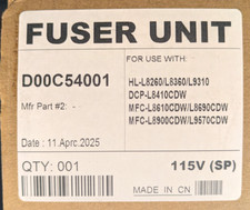 Fixiereinheit (Fuser Unit) D00C54001 kompatibel für Brother Laserdrucker