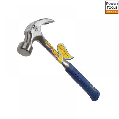 Estwing E3/20C E3/20C gebogener Klauenhammer - Vinylgriff 560G (20Oz)