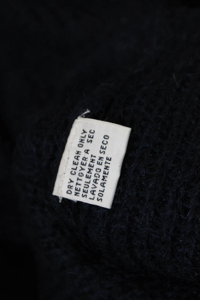 Suéter Rena Rowan For Saville para mujer manga larga cuello en V azul marino talla pequeña Foto 4 de 4