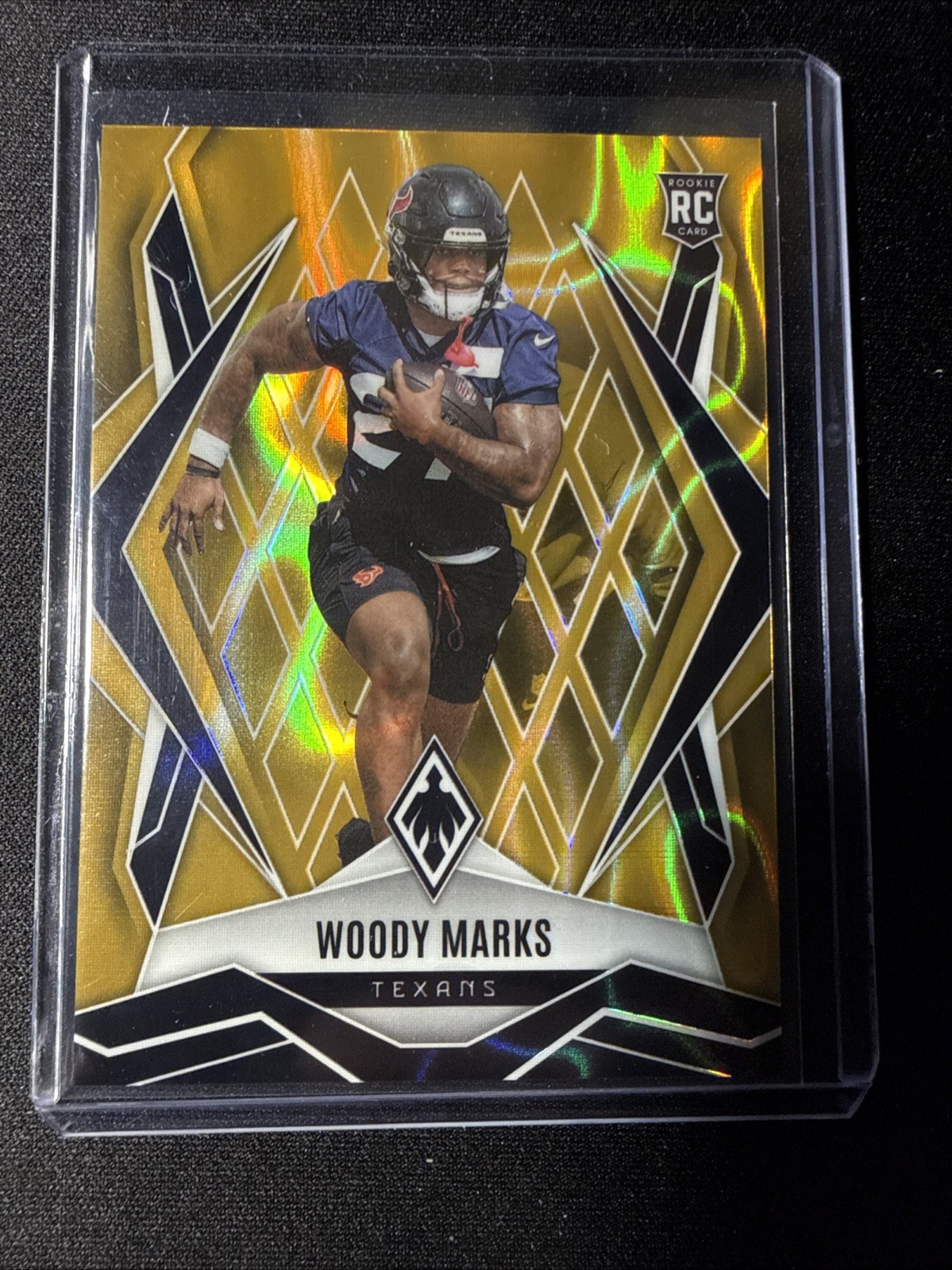 2025 Panini Phoenix Woody Marks #236 Rookie Gold Lava /10 SSP RARE