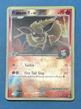 Pokemon TCG Flareon Reverse Holo Rising Rivals E4 LP 60/111 Rare Card Nice