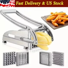 1PCSDuty Stainless Steel French Fry Cutter with Suction Feet for Potatoes