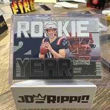 DRAKE MAYE 2024 PANINI CONTENDERS OF THE YEAR RC PATRIOTS ROOKIE