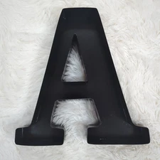 Will's Wine Cork Holder Metal Monogram Letter A