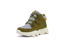 SOREL Women's Kinetic Impact Caribou Plus Waterproof Boot Green Aloe Size 8