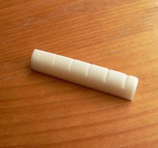 Premium Cream Bone Nut for Acoustic / Folk guitar 45mm x 9mm high