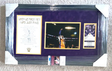 KOBE BRYANT SIGNED FRAMED TICKET 29X17 RETIREMENT LOS ANGELES LAKERS NBA JSA