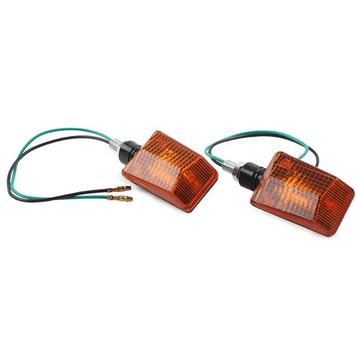 2 STÜCKE Universal Motorrad Blinker Lichter Für Honda Nighthawk 250 650 750 - Picture 5 of 10