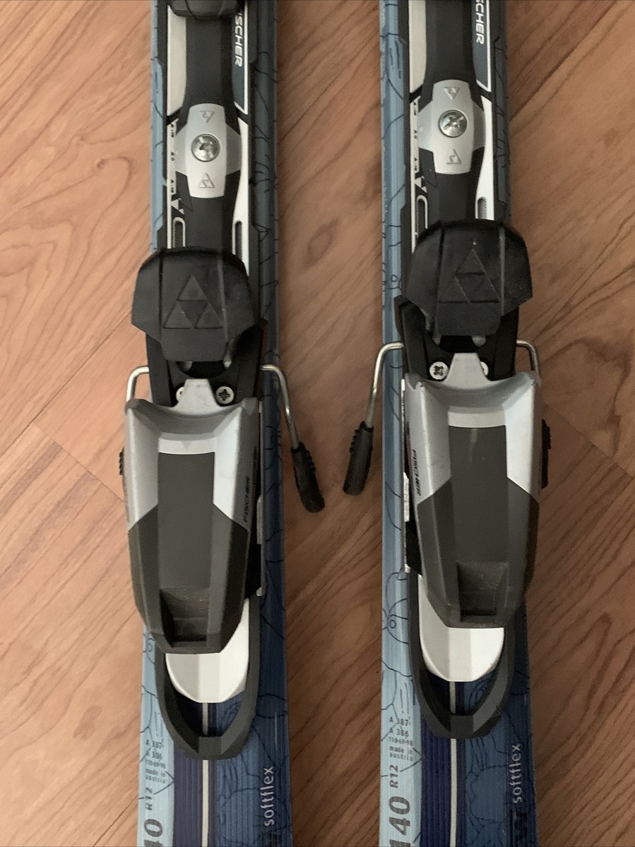 Fischer Vision Vi20 Skis 140CM FW Soft flex W/ Transport Bag | eBay