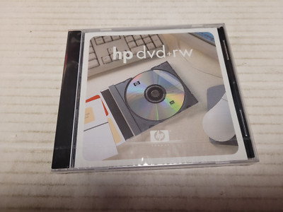 Hewlett-Packard - 4.7GB 2x DVD+RW Disc with Jewel Case NEW Factory Sealed