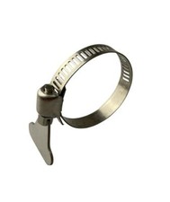 Butterfly Wing W4 Stainless Steel  (Galvanised) Jubilee Type Hose Pipe Clips 