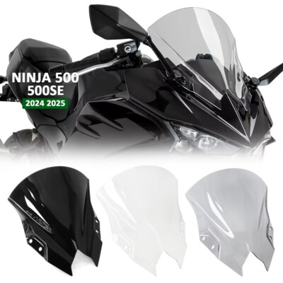 For Kawasaki Ninja500 NINJA500 SE 2024 2025 Windshield Wind Deflector