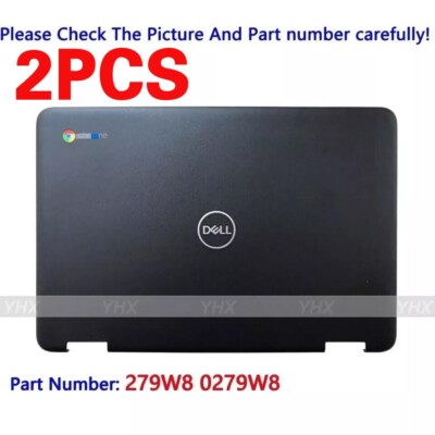 Rear Lid LCD Back Cover Top Case For Dell Chromebook 11 3100 2-in-1 | Replacement Part # 0279W8 (279W8) 11 thumbnail image