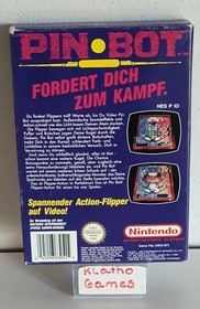 Pin Bot Nintendo NES Spiel in OVP mit Anleitung PAL    C4046