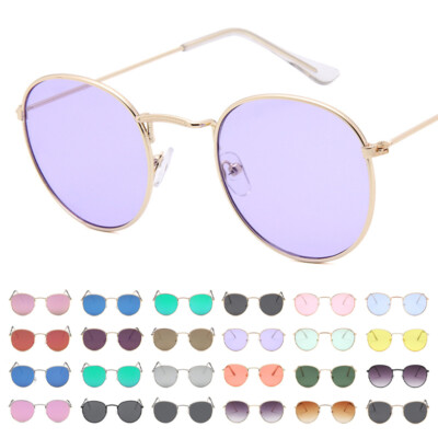 Retro Trendy Round Sunglasses Fashion Classic Circle Hippie Sun Glasses Shades