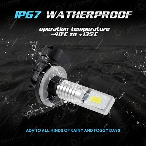 For Honda Pioneer 500 700 2014-2021 LED Bulbs Headlights Lights Super Bright 2pc - Picture 10 of 12