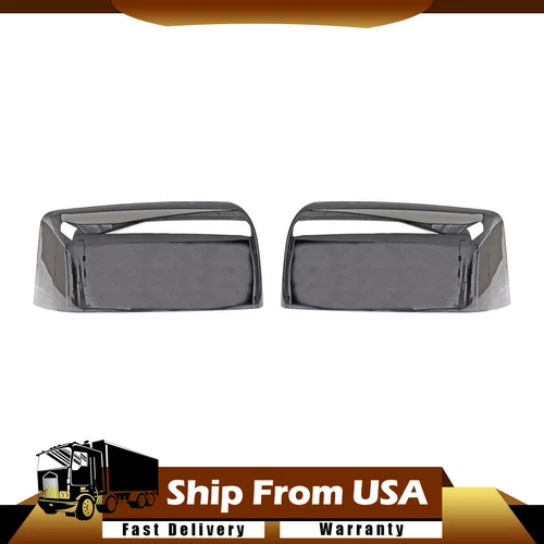 Dorman 2X Front Left Right Door Mirror Cover Fits 09-13 Ford F150 Truck PO09_WT