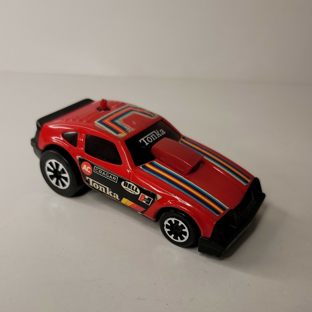 VINTAGE TONKA PUSH RACE FRICTION  ACTION RACE CAR  MADE IN JAPAN 5”