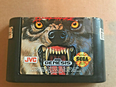WOLFCHILD Sega Genesis Game Cartridge - Tested - Authentic Wolf Child Retro Cart