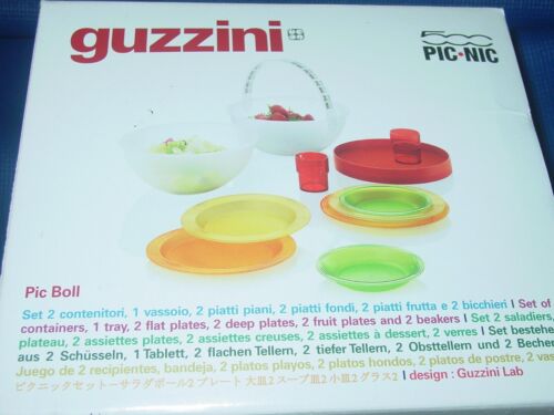 GUZZINI 500 FIAT PIC NIC BOLL KUNSTSTOFF BALL DESIGN MODERN PICKNICK SET FÜR 2 NEU - Bild 6 von 7