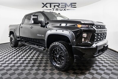 Textured 20-23 Chevrolet Silverado 2500 3500 Pocket Rivet Fender Flares Set