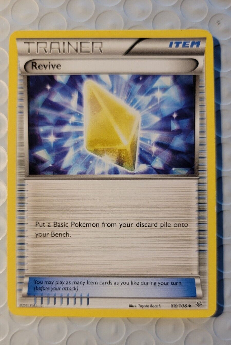 Pokemon Trading Card Game TCG Trainer Revive No 88 2015