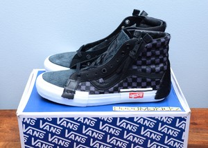 vans sk8 hi cap lx black