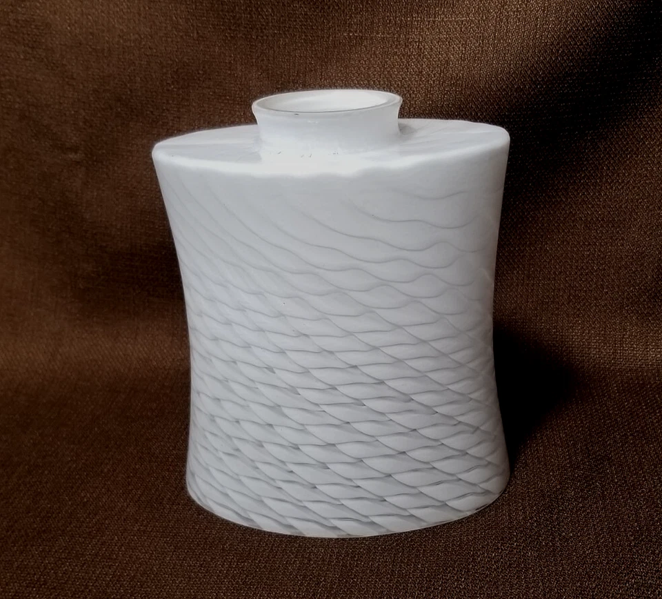 Aplique colgante de vidrio tejido lunar luz Westinghouse blanco transparente 2" Foto 2 de 4