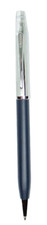 CROSS Century II Midnight Blue Polished Chrome Ballpoint Pen - Black Ink