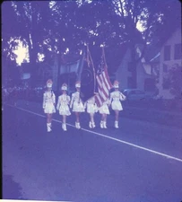 17x Stereo realist slides - 1957 Herkimer New York Sesquicentennial Parade