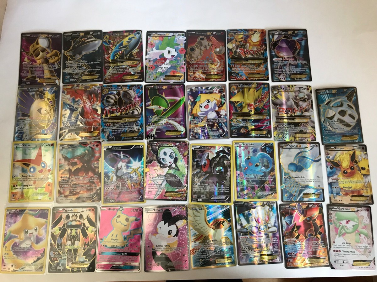 Pokemon 35 ULTRA RARE ONLY Card Lot GUARANTEE 35 V/GX/EX/BREAK