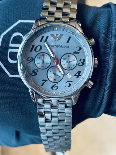 Nuovo Con Etichetta Orologio Emporio Armani Uomo AR0624 | eBay