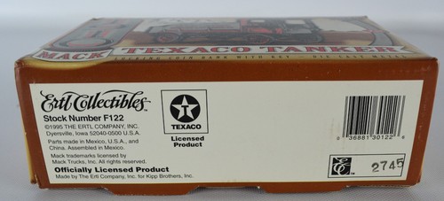 Ertl Collectibles 1910 Mack Texaco Tanker Bank F122 #12 Diecast Model Antique - Picture 10 of 11
