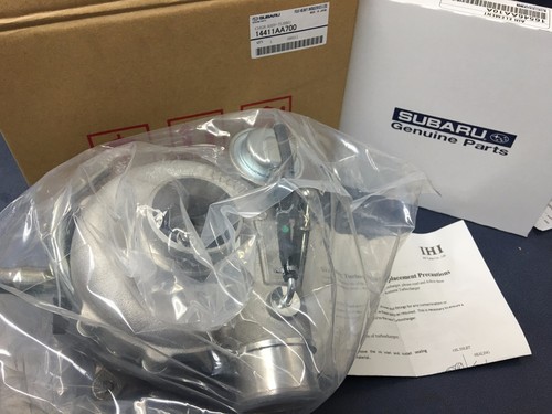 Subaru WRX STi 2008-2016 turbocompresor IHI VF48 FABRICANTE DE EQUIPOS ORIGINALES 14411AA700 nuevo ej257 - Imagen 2 de 3